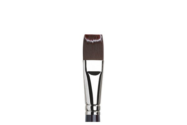 Galeria brush short flat (long handle) No. 22